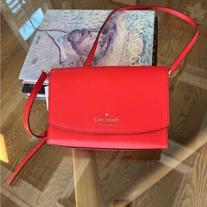 Kate Spade Red Crossbody Bag